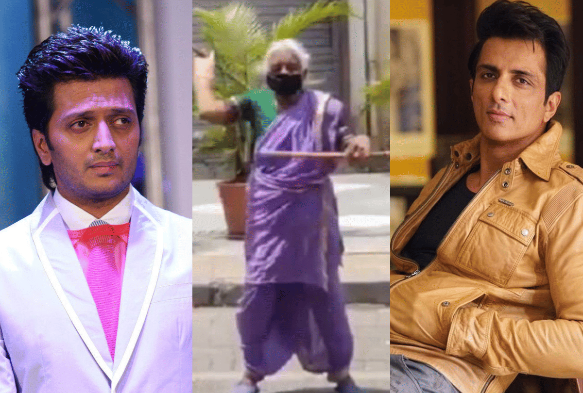 Sonu Sood and Riteish Deshmukh to help old woman performing martial arts on streets