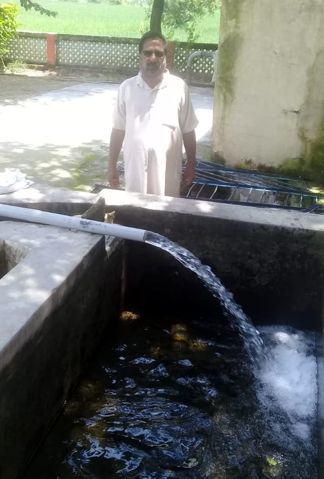 Solar pump reduces electricity costs, farmers benefit