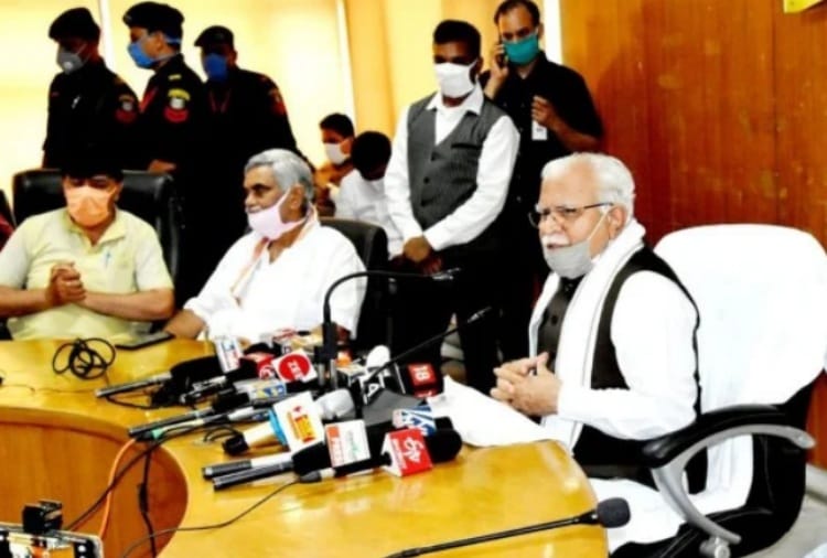 haryana cm manohar lal clarify the situations on land registry