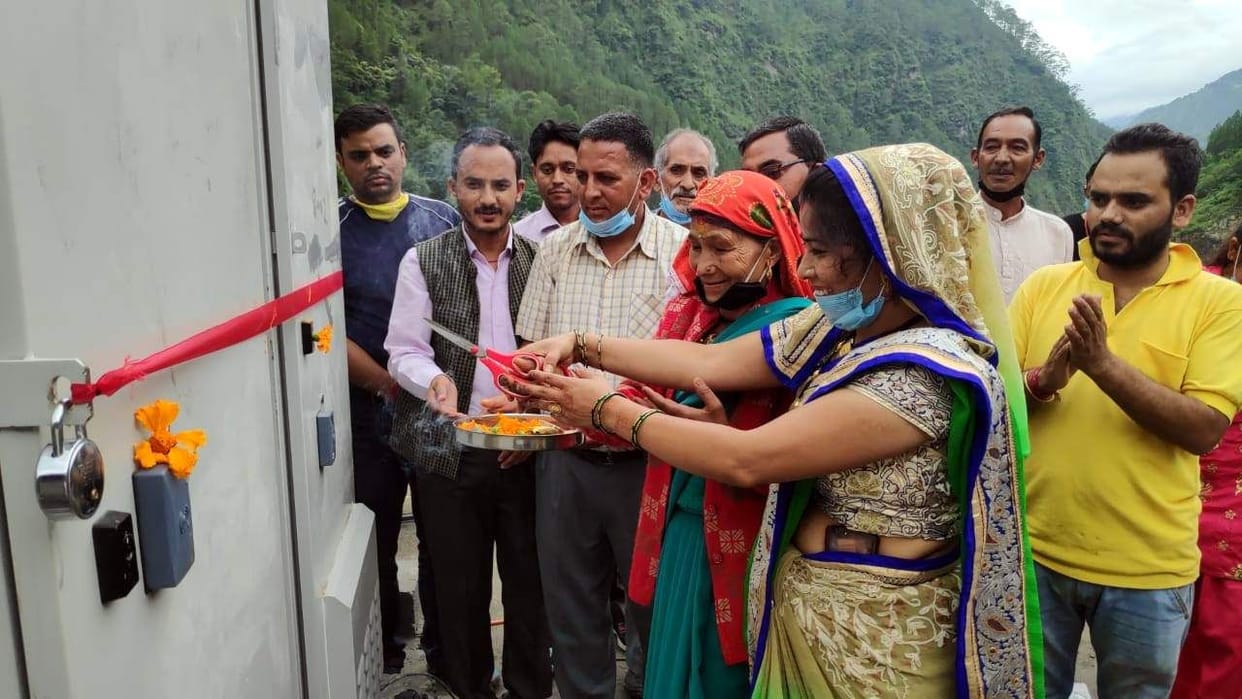 In Nizamula valley, the phone rang when the villagers woke up