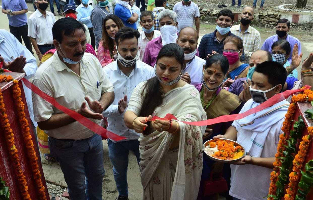 Park and open gym inaugurated on Ganga Darshan Band