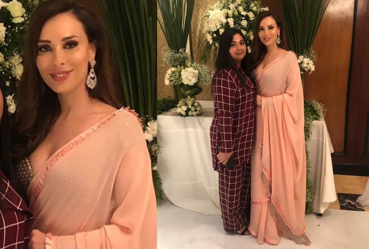 salman khan rumoured girlfriend lulia vantur wear saree on many occasion