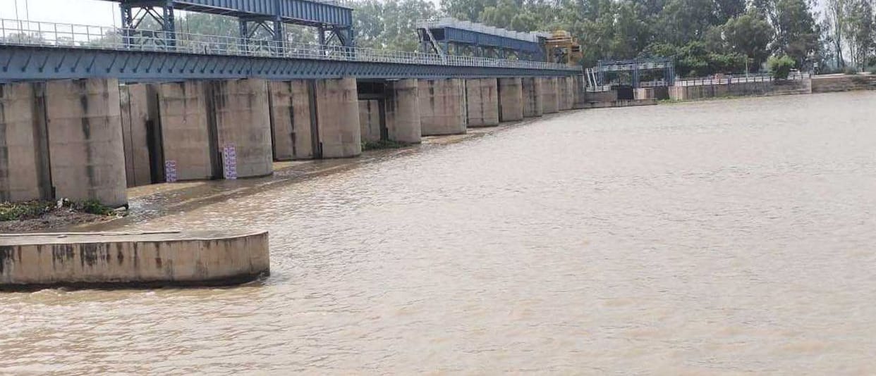 Ghaggar river flood,sirsa news