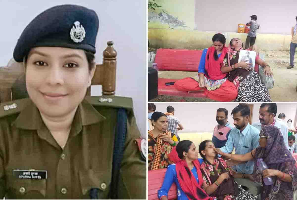 Sanjit kidnapping murder case Father Chaman Yadav blame SP Aparna Gupta had said such cases come daily This is not job