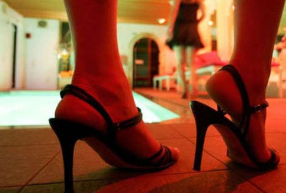 Police raided the spa center on the information of prostitution in Bareilly