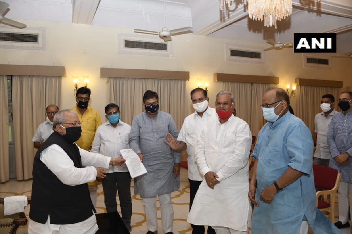 BJP attacks on CM Ashok Gehlot over his statement of Governor house gherao