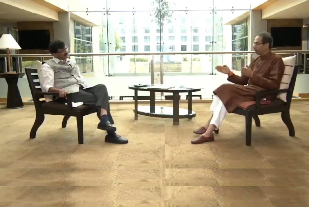 SanJay Raut and uddhav thackeray