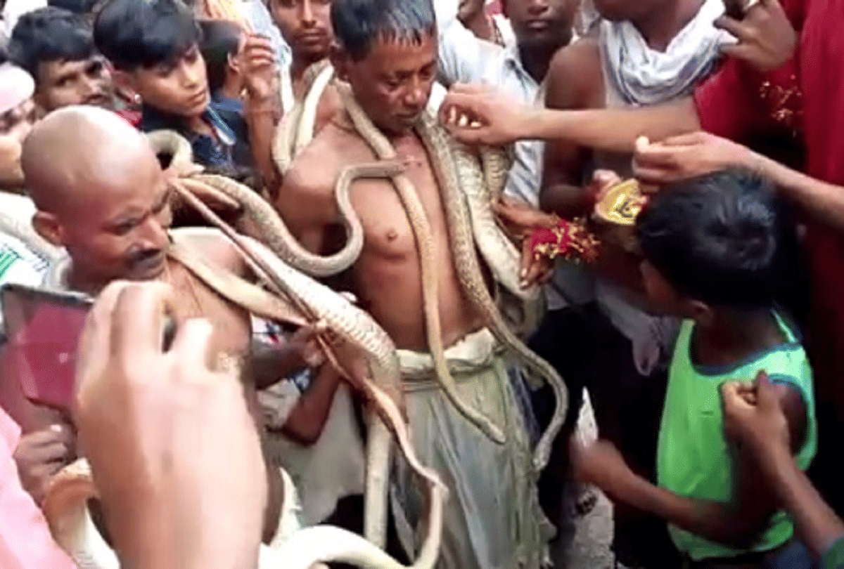nag panchami 2020 snake fair in bihar samastipur