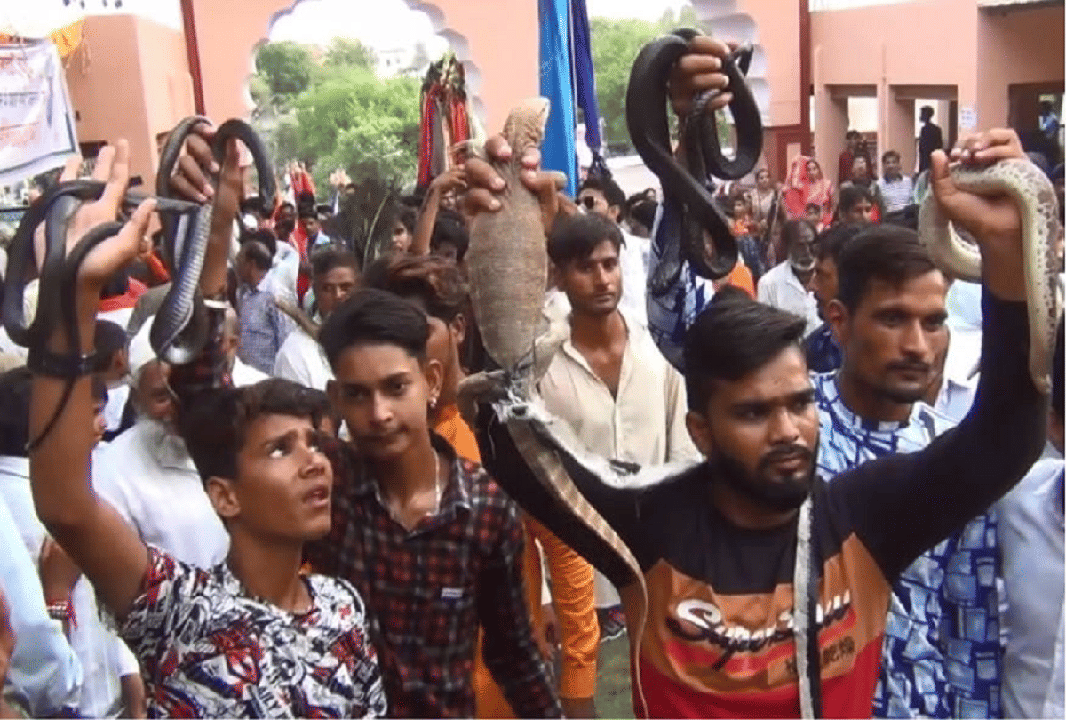nag panchami 2020 snake fair in bihar samastipur