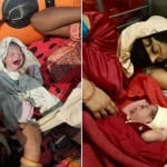 कठिन हालातों में दिया बच्चे को जन्म