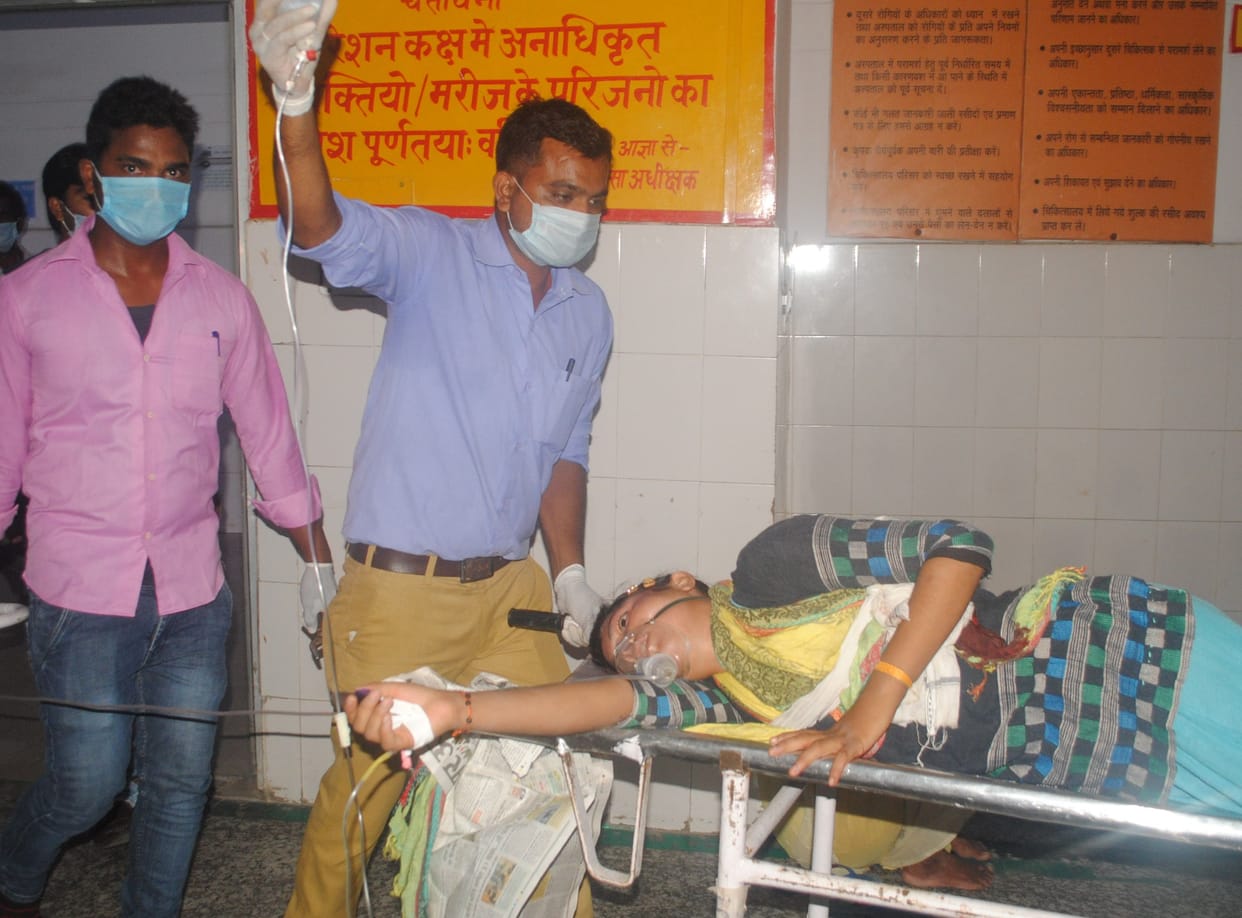 Bike riders shot dead in Etawah, condition critical