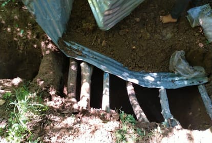 In a joint search operation by Army and Police a hideout busted in Loran area of Poonch district