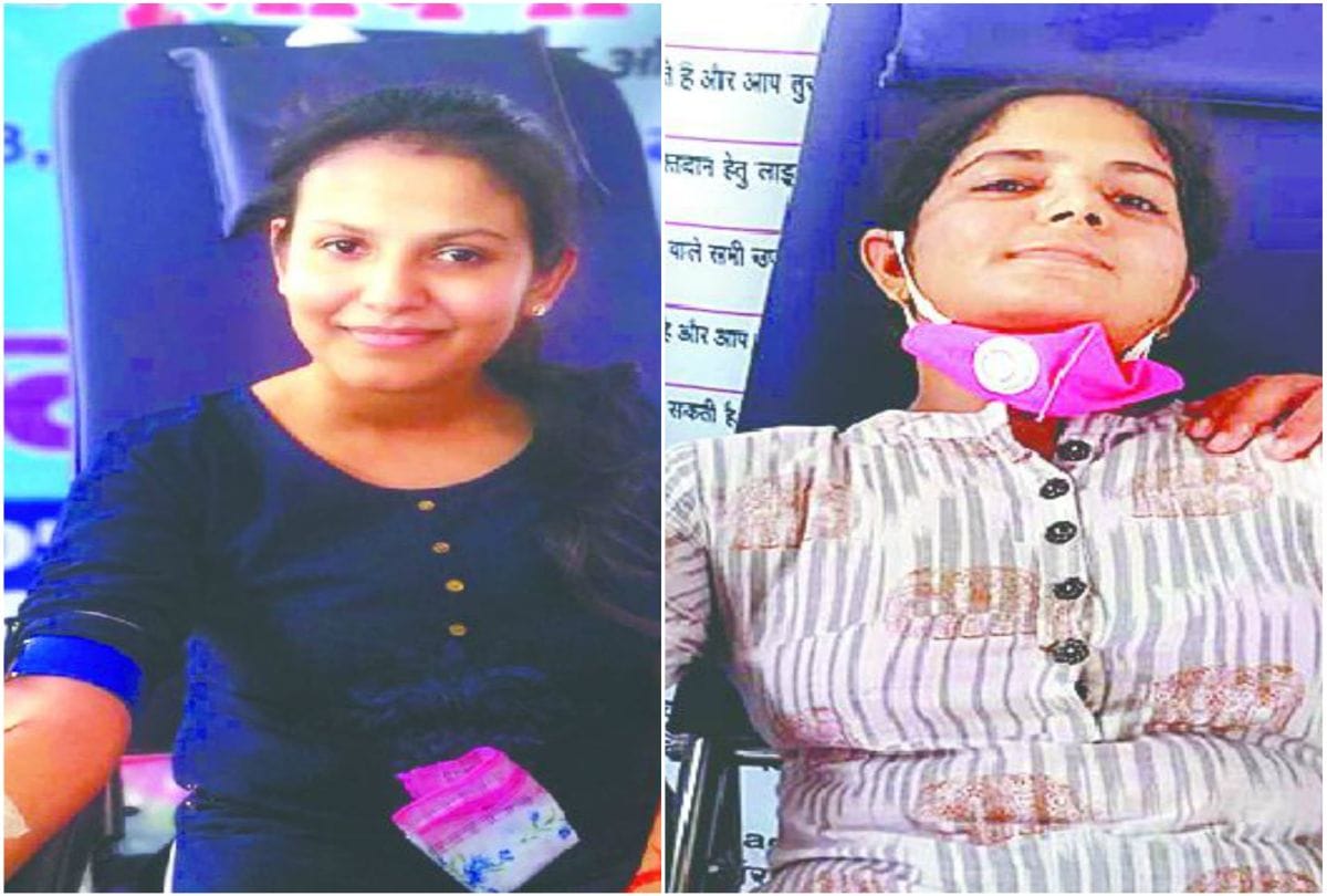 Amar Ujala Foundation Blood Donation Camp 76 People Donate