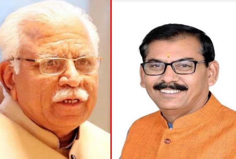 Rewari BJP District President passes away, CM Manohar Lal expressed condolences by tweeting