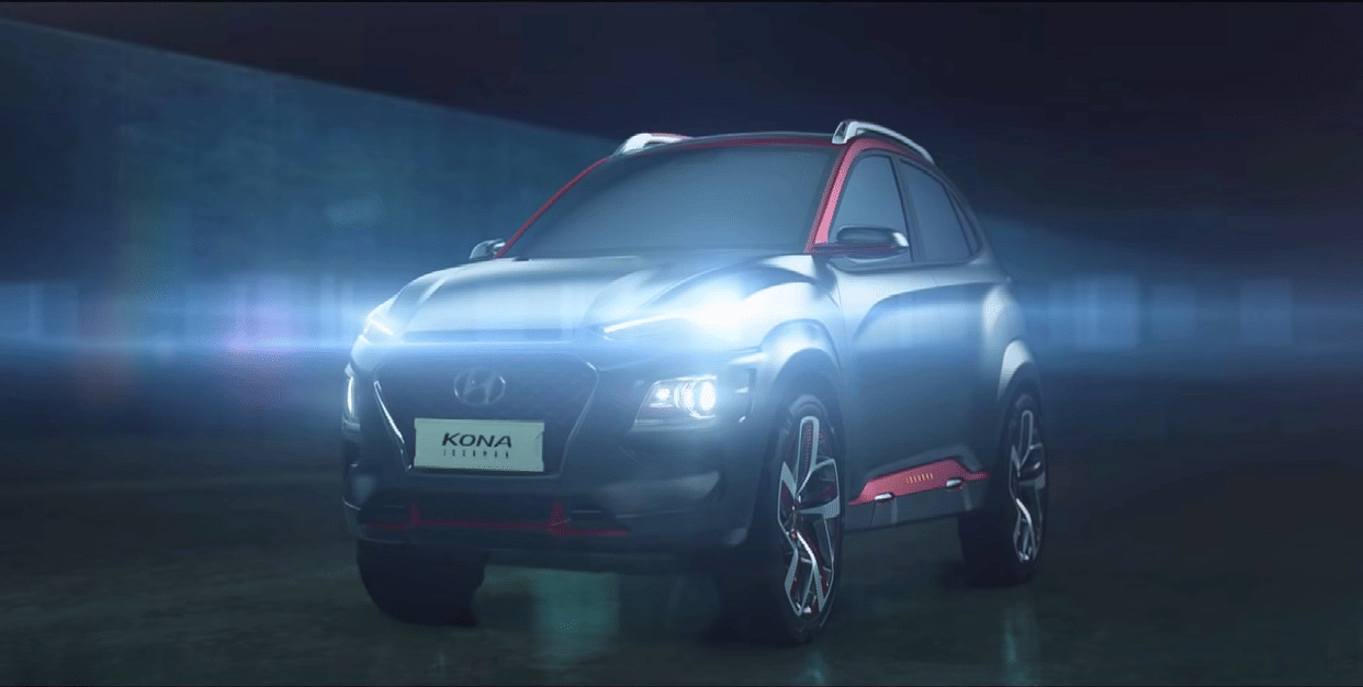 Hyundai officially announced its Kona Night Edition