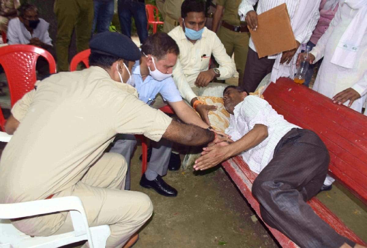 Sanjit kidnapping murder case father Chaman yadav says I kept touching feet of police and they kept avoiding every time