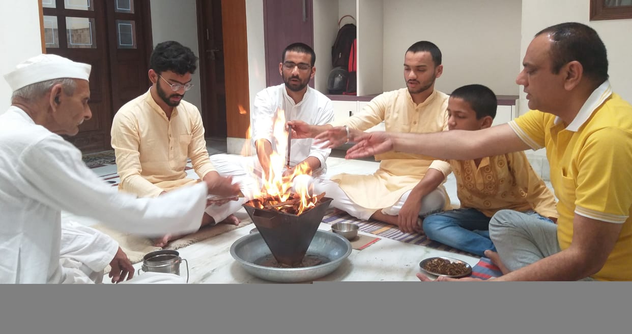 Muzaffarnagar: Yagya performed in memory of Kargil martyrs