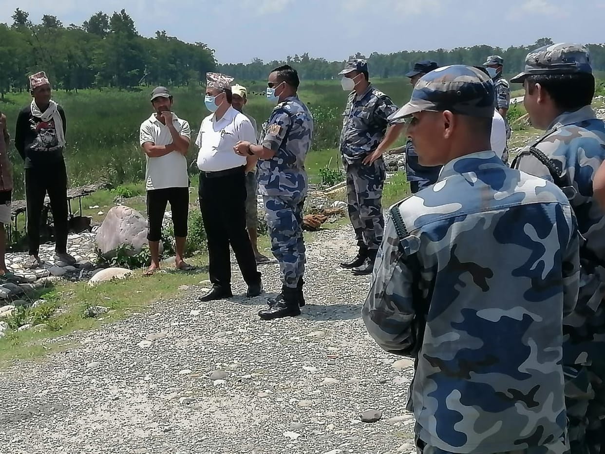 Nepal completes wire work on disputed land