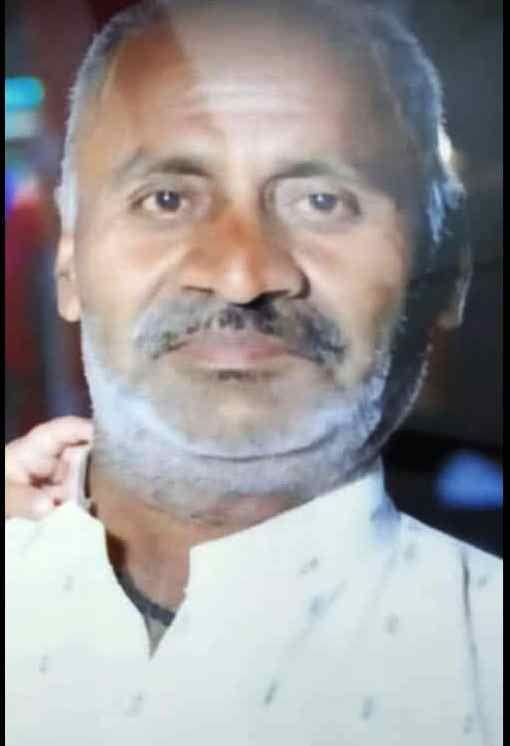the death body found on railway track was sadabad resident oldman