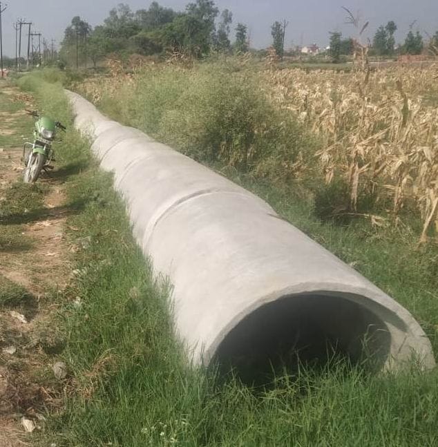 sewer line cast without geographic verification in sambhal