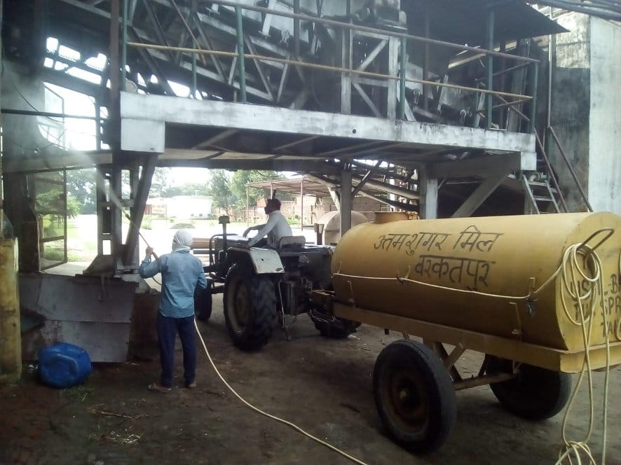Uttam Sugar Mill Senior Officer Corona Positive