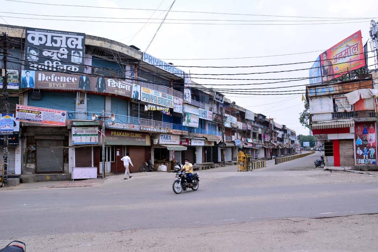 Markets and shops were closed for two days, ATMs also closed