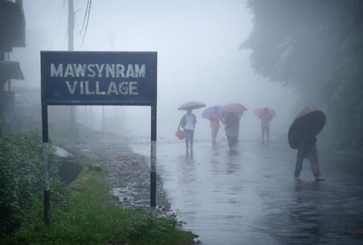 top places in the world which is most rainiest and wettest on earth