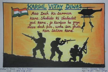 Kargil Vijay Diwas 2020: Army officers pay tribute to Kargil martyrs, former soldiers burn houses