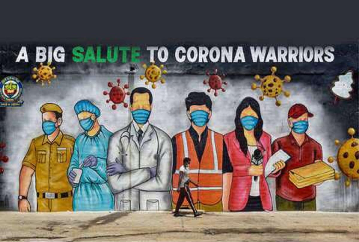 Country's first postal cover on corona warriors will be released from Prayagraj
