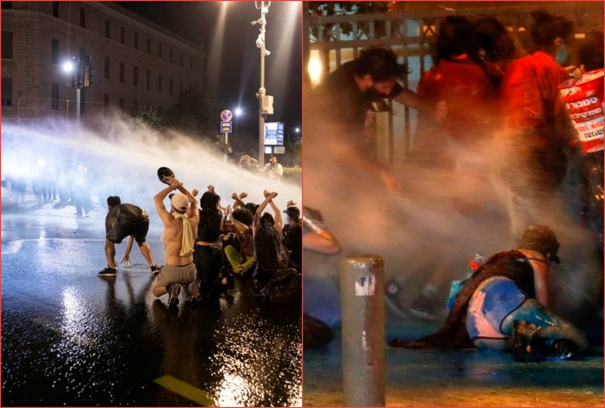Israel Protest against PM Benjamin Netanyahu at several places over the government failure to Control CoronaVirus crisis