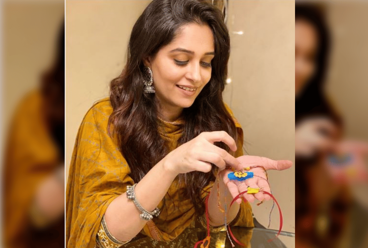 Deepika Kakkar gave idea of making rakhi at home shared a video