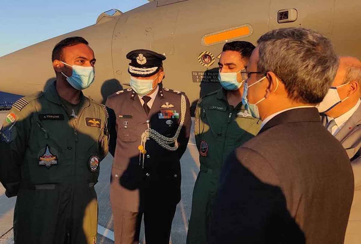 Hardoi's wing commander Abhishek flew with Rafale