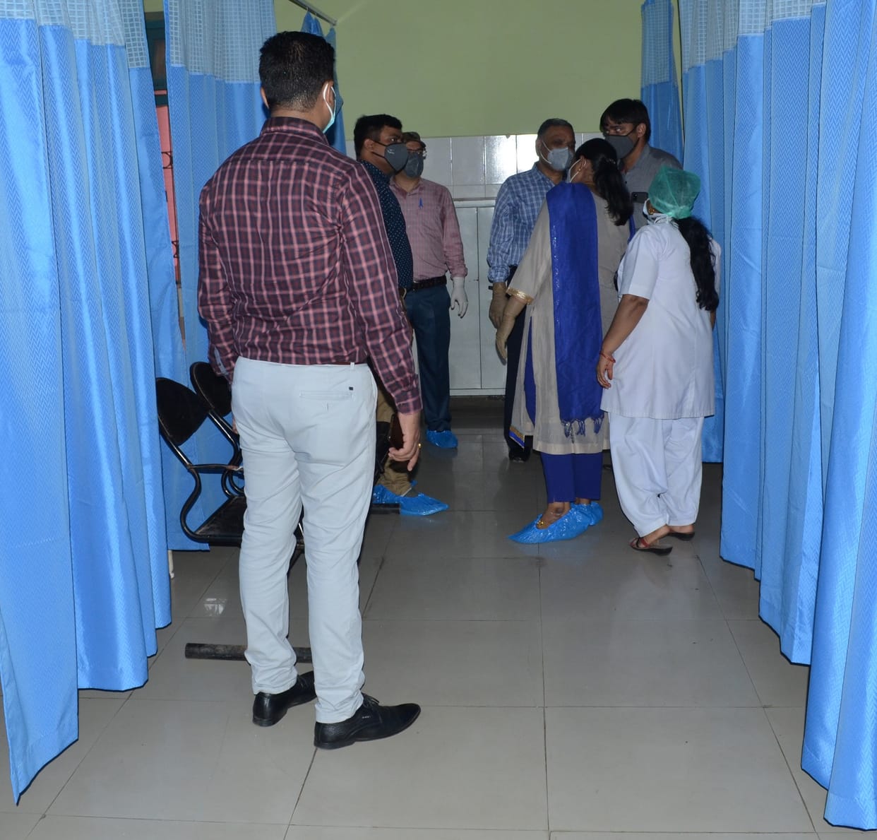 Rejuvenation Award team inspects CHC