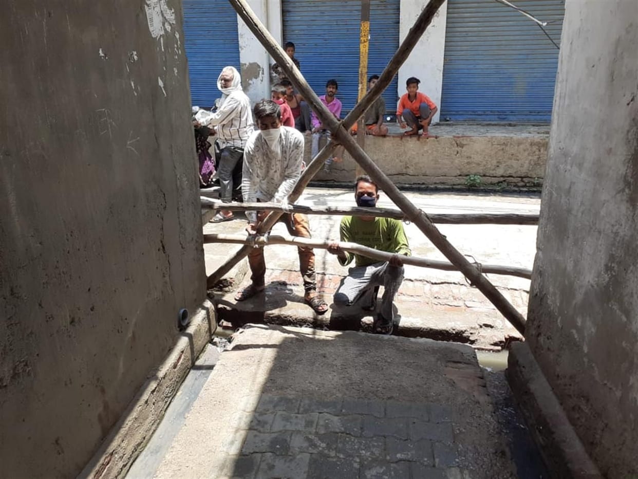 Hathras: Hot spot 100 meters from the house of an infected businessman, home quarantine done to 100 people