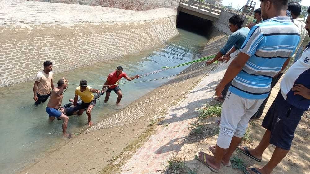 two youths died due to drowning in canal
