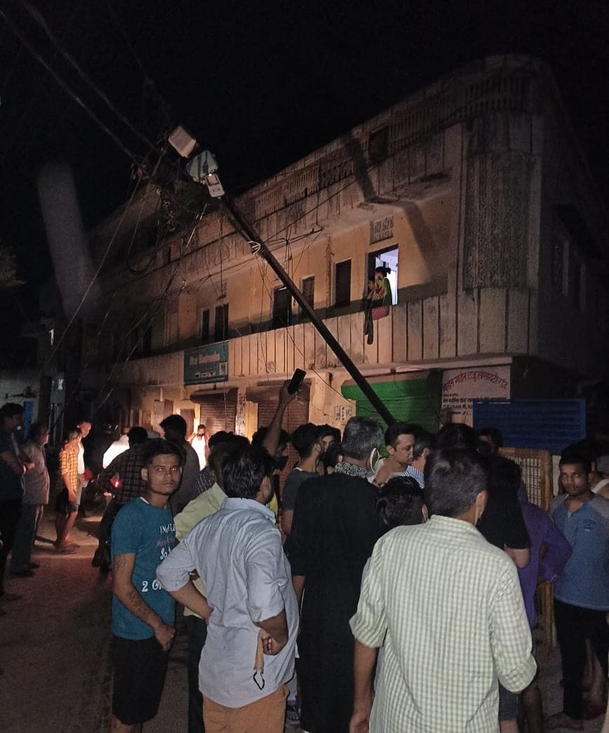 five hour electric dedection in moradabad