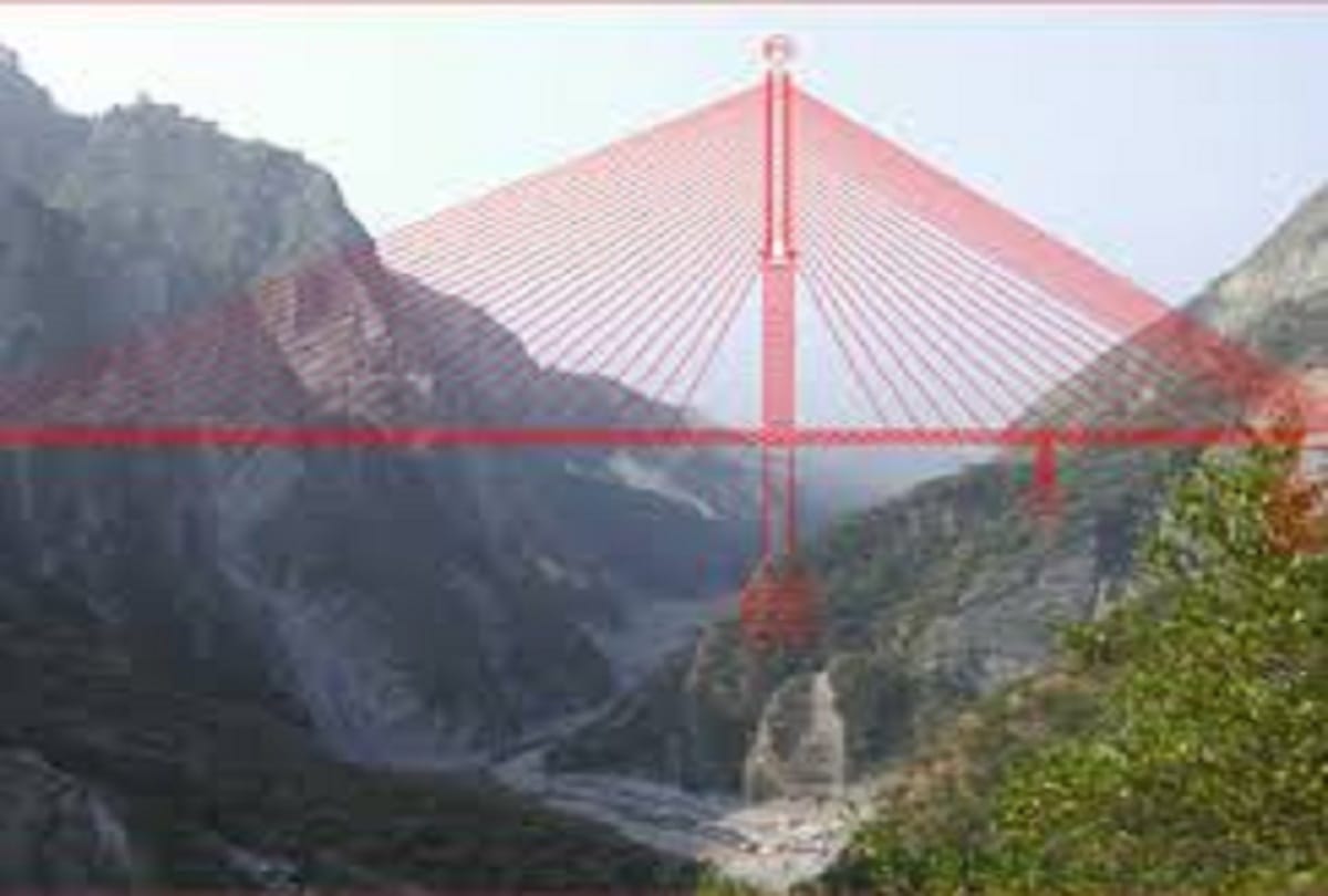 country first 473 meter long cable rail bridge will be built in March 2022