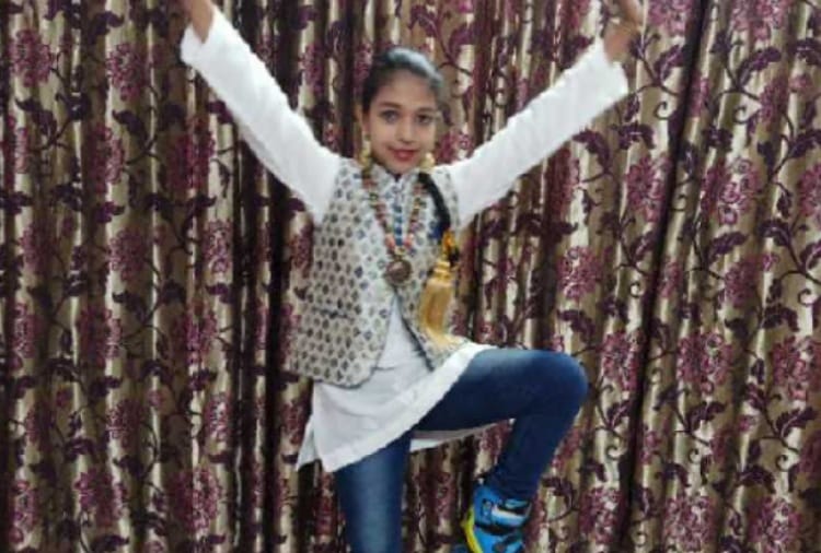 Chandigarh News in Hindi: 12 year old skater makes it to India Book of Records