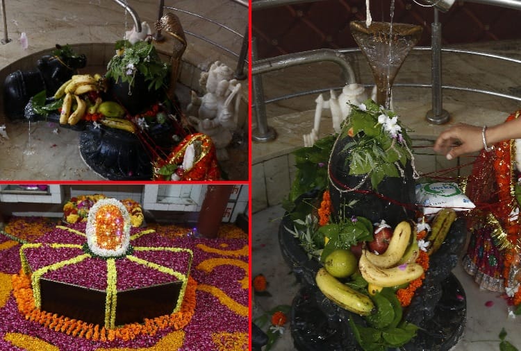 Chandigarh News in Hindi: Devotees worship in temples on the fourth Somvar of Sawan