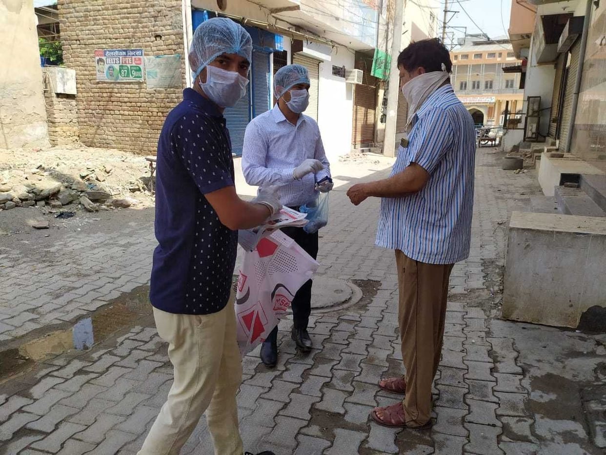 home guard beating in containment zone