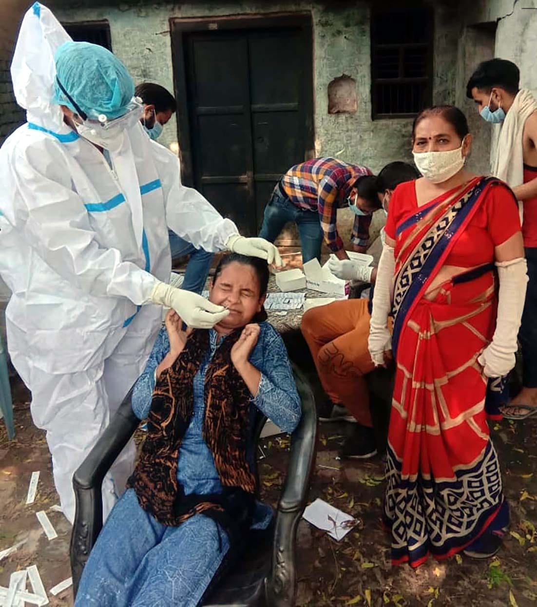 150 samples taken in Khekra and Sunhera