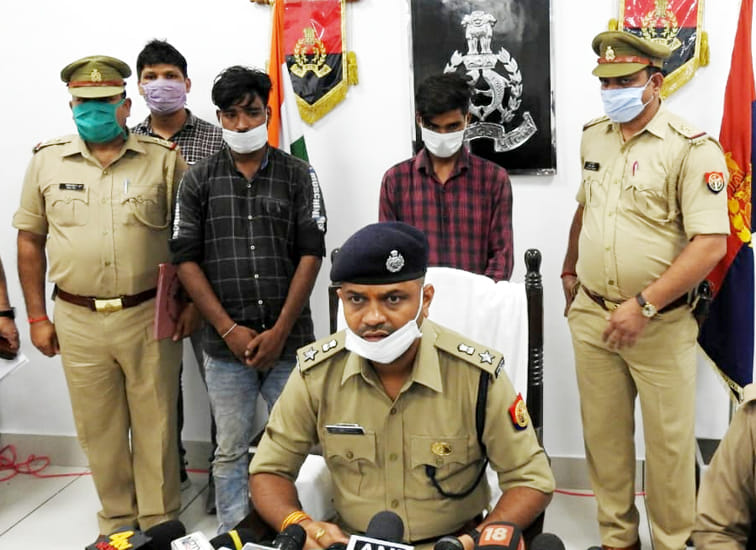 Police arrested two robbers