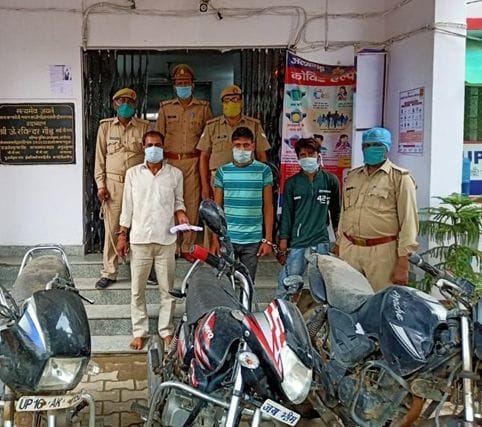 Bike thief arrested