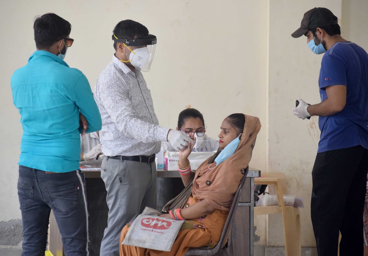 5 percent checking is not done in total of population of gurugram