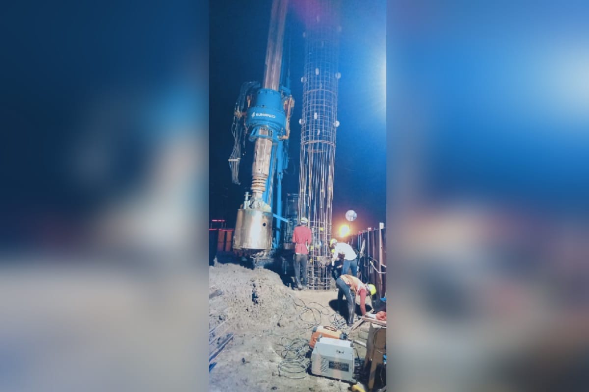 Rapid Rail Update: The work of laying track has started in the tunnel for the first time in Meerut