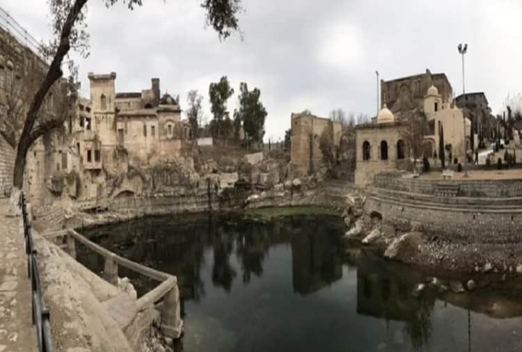 Amar Kund's Holly water of Katas Raj Temple sent to Ayodhya