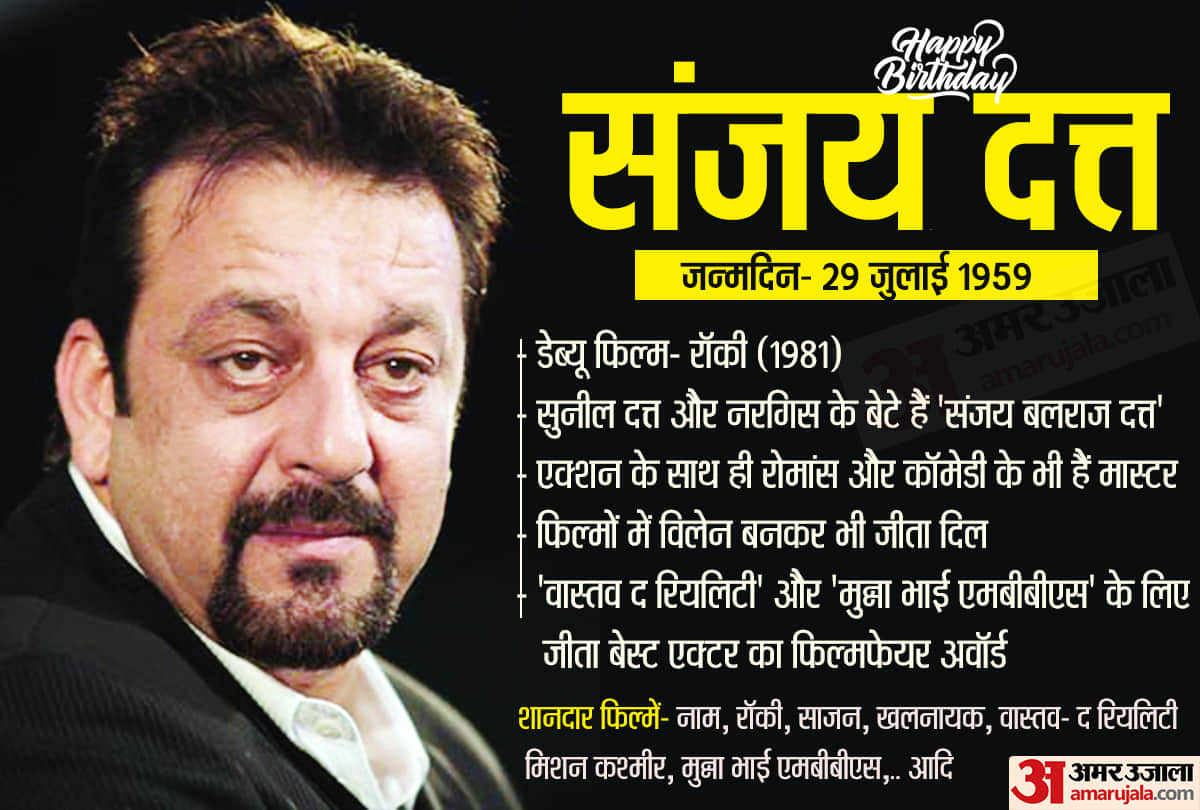 Sanjay Dutt Birthday Special: know about Sunil Dutt actor Son drug Addiction