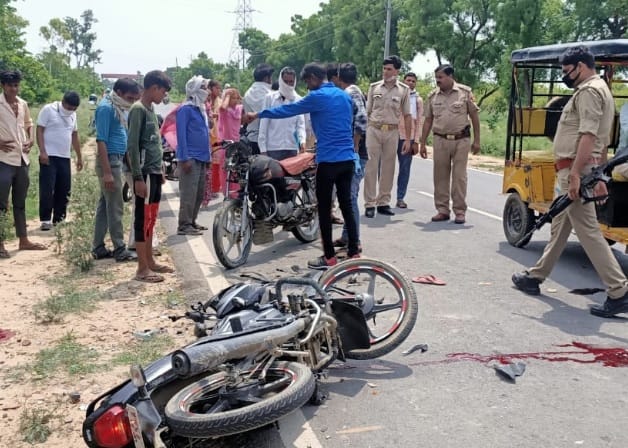 Aligarh: Three killed in bike collision in Chharra area
