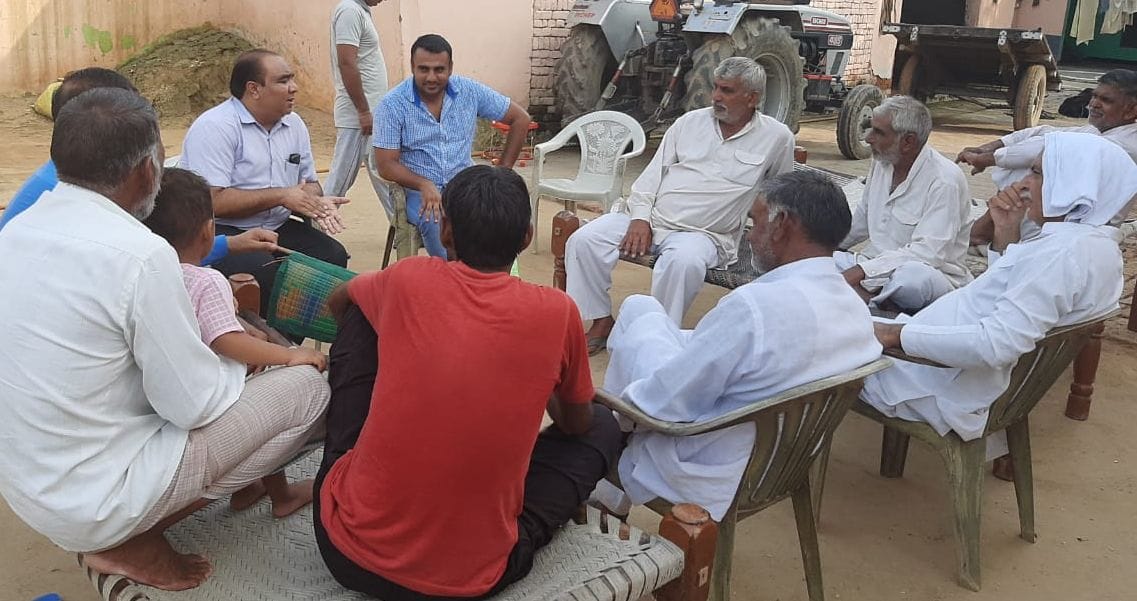 if any mistake in sugercane survey than farmer  reach in satta mela and correction