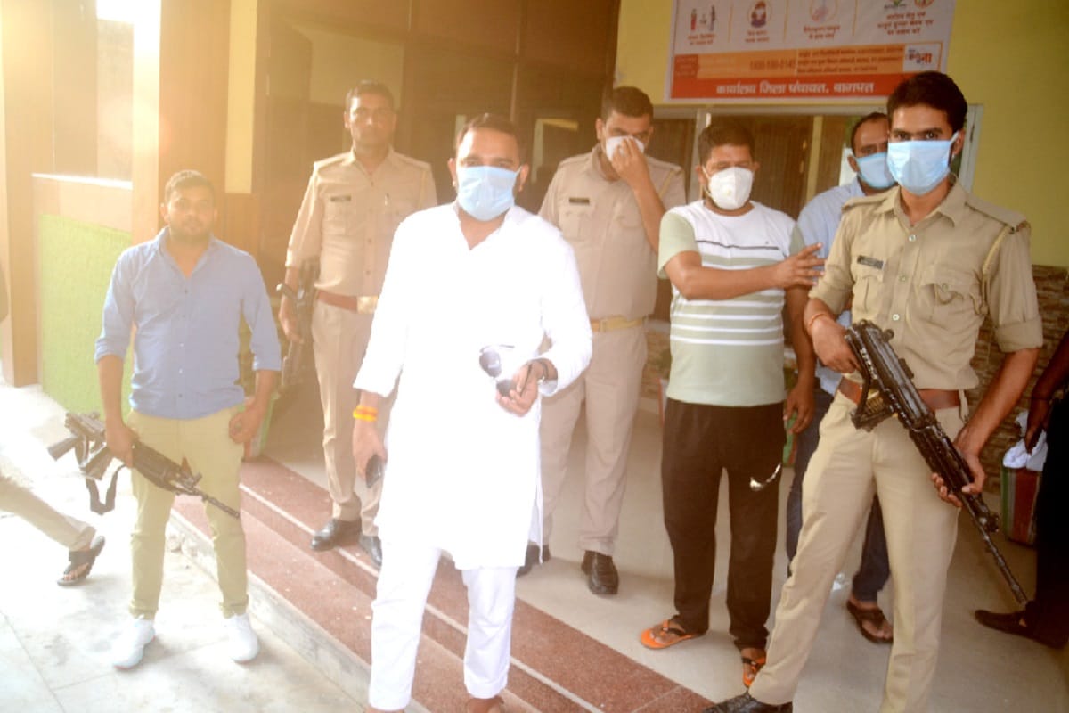 Police has started investigation in the case of threatening BJP MLA Yogesh Dhama by criminal Sunil Rathi in Baghpat